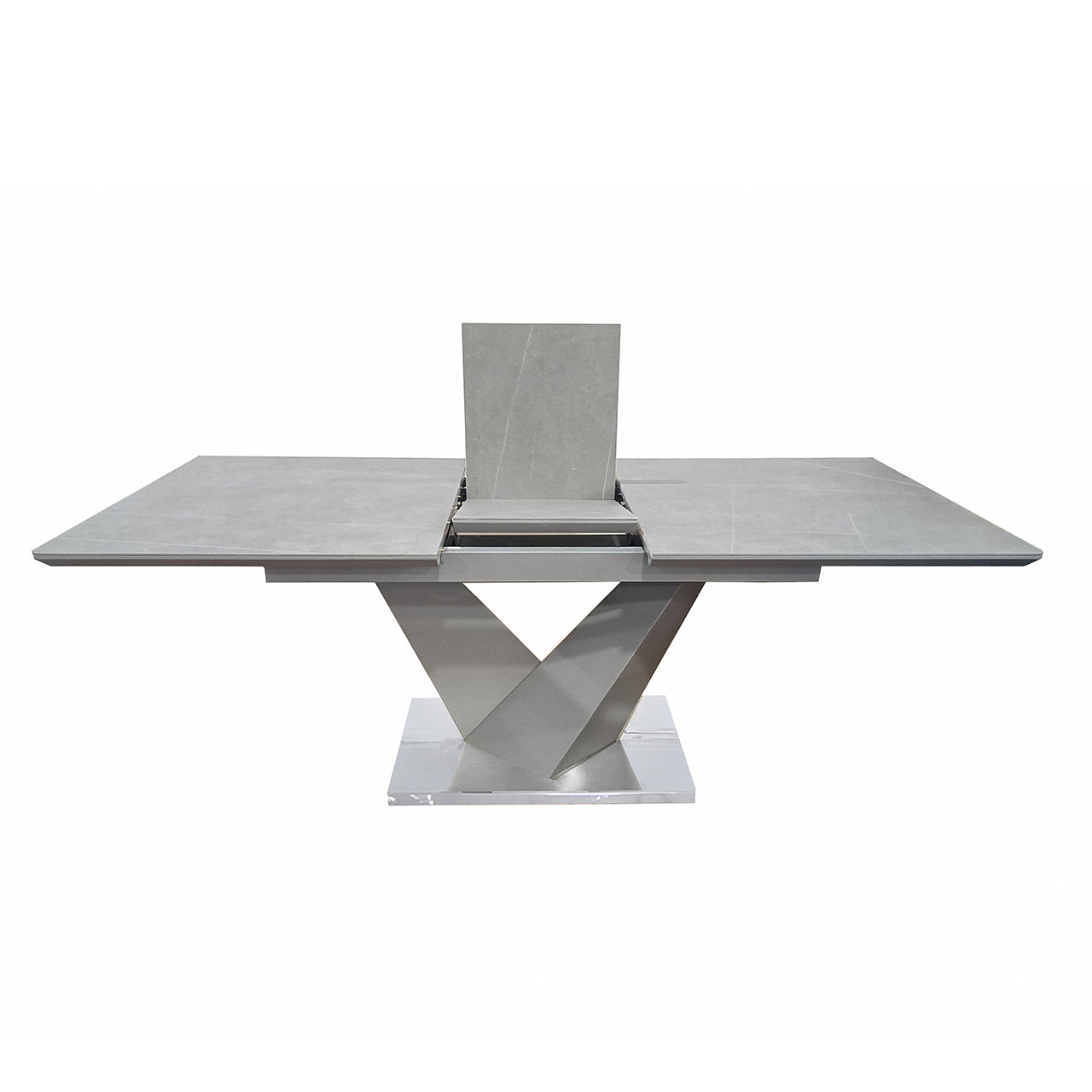 grey extendable dining table dubai